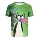thumbnail image 5 of Blusas y camisas de manga corta y cuello redondo para hombre, estilo casual, con estampado del Día de San Patricio, para hombre, para fitness, deportes, pantalones cortos, camisetas, blusas de poliést, 5 of 5