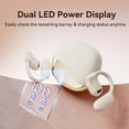 thumbnail image 4 of VEAT00L Wireless Earbuds,Open Ear Headset with Microphone Touch Control,High-Fidelity Stereo, 4 of 8