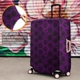 thumbnail image 4 of Purple Gothic Floral Pattern Luggage Cover Fashion Suitcase Cover Baggage Covers Fit 25-28 Inch Luggage (Go Travel), 4 of 5