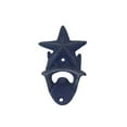 thumbnail image 1 of 6 in. Cast Iron Wall Mounted Starfish Bottle Opener - Rustic Dark Blue, 1 of 1