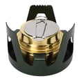thumbnail image 2 of Backpacking Stove, Brass Mini Alcohol Stove Widely Used Siphonic Design  For Home Gray,Black,Dark Green, 2 of 8