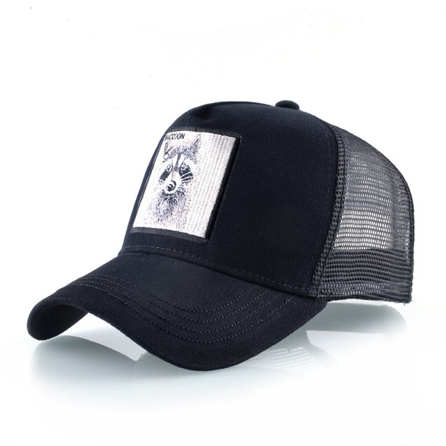 Baseball Caps Men Women Snapback Hip Hop Cap With Fashion Animals Embroidery Summer Breathable Mesh Trucker Caps Streetwear Bone qym unisex