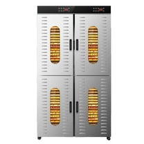 80 Tray Commercial Food Dehydrator Plum Maker 6000W Dried Fruit Jerky Meat Machine 220V