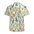 thumbnail image 3 of High Quality Hawaiian Shirts for Men Short Sleeve Aloha Beach Shirt Floral Summer Casual Button Down Shirts Blouses 53AGDO, 3 of 7