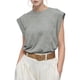 thumbnail image 1 of Camiseta Sin Mangas Informal de Verano para Mujer, Color Gris, Talla XL, 1 of 5