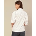 thumbnail image 4 of Moomaya Solid Shirts For Women, Casual Chic Summer Shirt Top, 4 of 9
