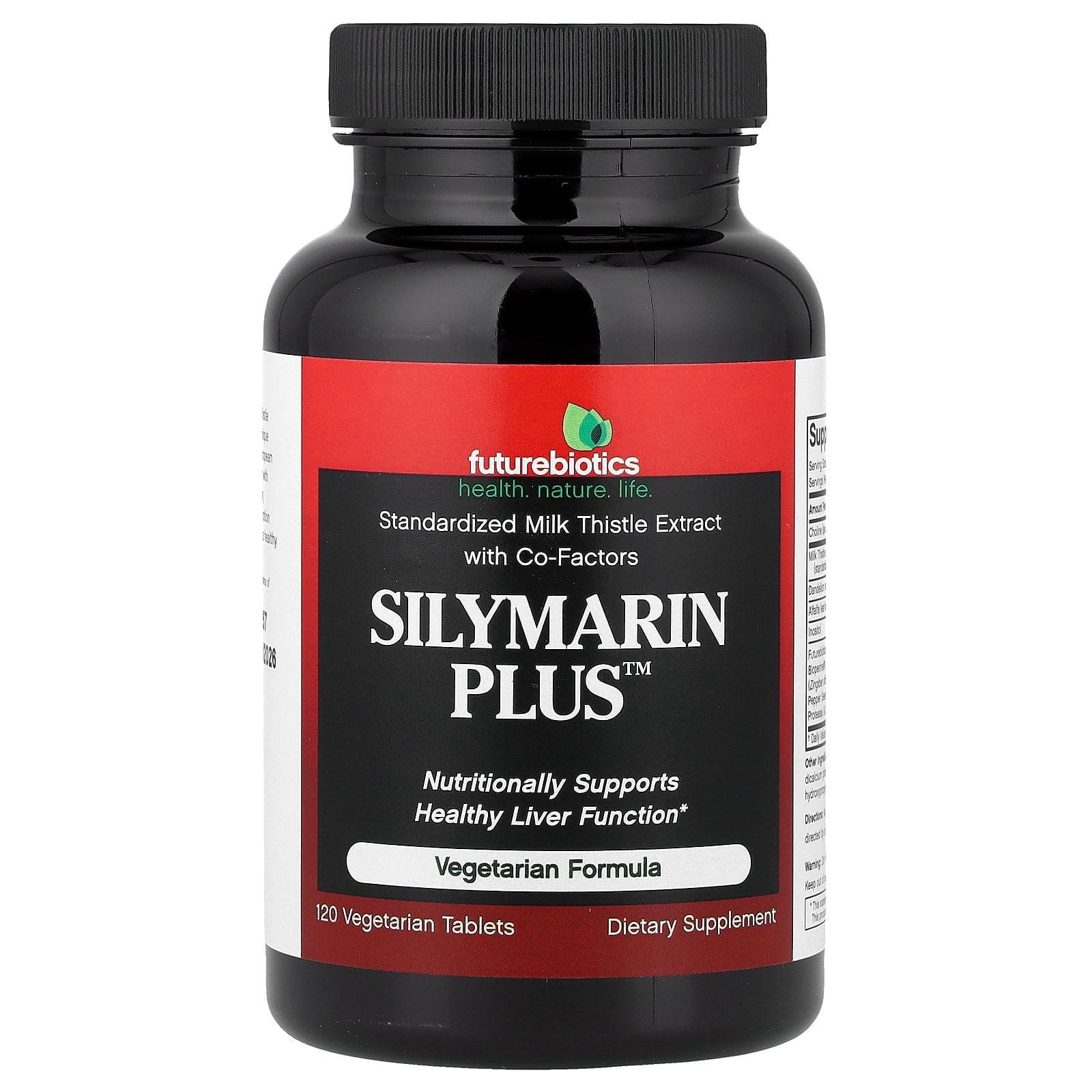 Futurebiotics Silymarin Plus Liver Support, 120 Vegetarian Tablets