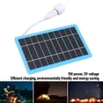 thumbnail image 3 of Solar Panel, 5V Efficient 5W Solar Charging Panel Portable  for Hiking, 3 of 7