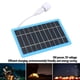 thumbnail image 3 of Panel Solar, Panel De Carga Solar Eficiente Y Respetuoso Con El Medio Ambiente USB Portátil Con Luz Blanca Para Acampar, 3 of 7