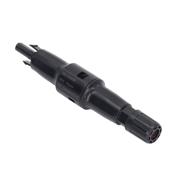 Conector de fusible solar fotovoltaico, conector de diodo solar con fusible solar fotovoltaico de 1500 V Conector de fusible VPV creado con maestría