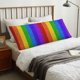 thumbnail image 4 of Fotbe Colorful Glitter Rainbow Funda para Almohada Corporal con Diseño, Funda de Microfibra Ultrasuave de 20x54 Pulgadas, Ropa de Cama Elegante, 4 of 7