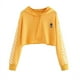 thumbnail image 1 of Imily Bela Kids Crop Tops Niñas Sudaderas con capucha Lindo Plaid Manga larga Moda Sudaderas Zhivalor WMPH-1169-10, 1 of 4