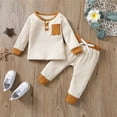 thumbnail image 6 of 2 Tone Ribbed Knitted Tracksuit Set, 6 of 8