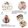 thumbnail image 4 of Horse Travel Portable Square Jewelry Organizer Box - Earring Holder, Ring, Necklace, Bracelet Storage - Suitable for Girls and Women - Jewelry Stand, Jewelry Boxes, 4 of 6