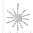 thumbnail image 2 of Auriga Fine Jewelry 925 Sterling Silver Fancy Sun Pendant for Women (L - 52mm, W - 45mm), 2 of 6