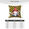 thumbnail image 4 of ZICANCN Decorative Throw Pillow Covers , Gnome Eif Couch Sofa Decorative Knit Pillow Covers for Living Room Farmhouse 18"x18", 4 of 8