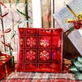 thumbnail image 6 of EP Holographic Foil Wrapping Paper - Mini Roll - Red Snowflake/Gold Bell/Silver Blocks for Christmas, Holiday, Birthday - 17 x 120 inches - 3 Rolls (42.5 sq.ft.ttl.), 6 of 14