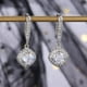 thumbnail image 2 of Pendientes de perlas de plata 925 para mujer Pendientes colgantes chapados en oro de moda Suaves para la piel sensible Pendientes de boda Joyas para novias, 2 of 7