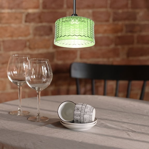 Army Pendant Lights with Lamp Shade for Dining Room Chandelier, Modern Decorative Lighting Fixture