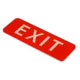 thumbnail image 3 of Uxcell 9"x3" EXIT Sign Acrylic Self Adhesive Door Sticker Wall Mounting Sign Red, 3 of 5