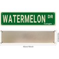 thumbnail image 2 of Watermelon Street Signs, Watermelon Decor Watermelon Sign Watermelon Gift, Wall Decor for Home/Kitchen/Man Cave, Quality Metal Signs 16x4 Inch, 2 of 4