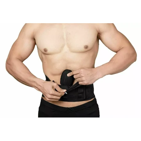 Ziplocare Umbilical Hernia Belt for Men and Women,Abdominal Support Binder with Compression Pad,Relieve Pain for Incisional, Femoral, & Inguinal Hernia Surgery Prevention Aid