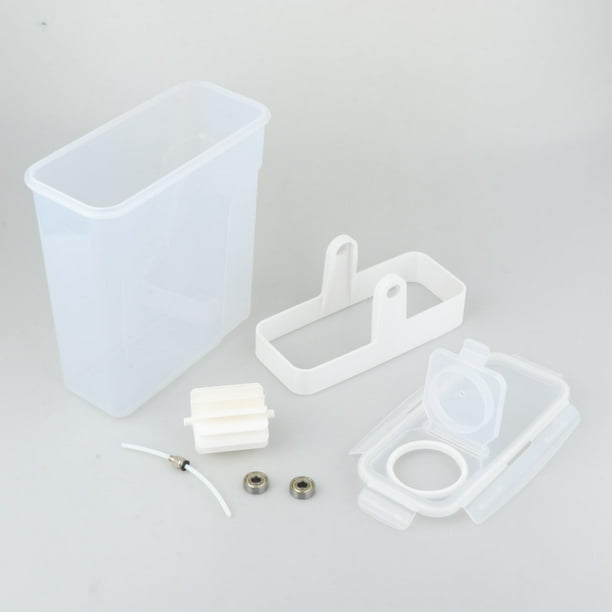 Caja de secado de filamentos para impresora 3D, caja de alimentos multifuncional de 4L, contenedor de almacenamiento de alimentos secos para filamento con soporte