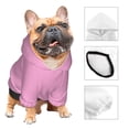 thumbnail image 4 of Bingfone Pink Dog Clothes Hoodie, Pet Winter Coat,Puppy Sweatshirts For Small Dogs Boy Girl,Suitable For All Breeds-Xx-Large, 4 of 9