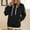 Black, variant on Black*Friday Chaoheng Oversized Hoodies for Women Quarter Zip Pullover Women Women's Half Zip Polar Fleece Stand Neck Sweatshirt,Athletic Sportswear Top Womens Fall Tops 2025
