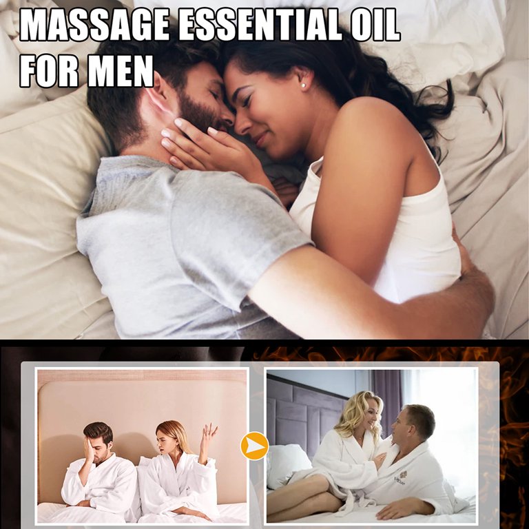 Men's Massage Essential Oils Men's Strength Maintenance Massage