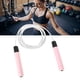thumbnail image 4 of Cuerda para saltar luminosa, ligera, ergonómica, RGB, con luz LED, para niños, adultos, gimnasio, color rosa, 4 of 12