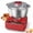 Empire Red, variant on SAMSAIMO 6QT Electric Dough Mixer with Ferment Function, Large Capacity Dough Maker for Bread and Pizza Dough, 304 Stainless Steel Dough Whisk, Top Window for Adding Water and Seasoning, Onyx Black
