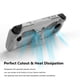 thumbnail image 3 of Carcasa Consola TPU Suave Anticaída Con Soporte para Rog Ally (blanco), 3 of 9
