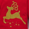 thumbnail image 5 of RIJOPUTY Christmas Outfit 2t Boy Boys 4t Christmas 4t Girls Christmas 5t Girls Clothes Girls Overalls Size 7-8 Trendy Toddler Girl Outfits Baby Boy, Red 0-3 Months, 5 of 9