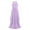 Lavender, variant on DPOIS Chiffon Halter Neck Ruffled Flower Girl Dress Formal Party Prom Ball Gown Mint Green 14