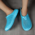 thumbnail image 6 of OOOUM Breathable Garden Clogs For Women Men Comfortable Soft Water Shoes Non Slip Slip On Casual Summer Outdoor Flats Sky Blue US:8.5, 6 of 6