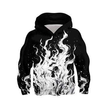 WAYUTE Girls Sweatshirt Boys Hooded Sweatshirt for Kids and Youth Casual Pullover with Front Pocket Soft Warm Athletic Jacket