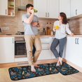 thumbnail image 2 of SKYSONIC Kitchen Mat (Traditional Floral) 2 Pcs Set, Anti Fatigue Kitchen Rugs Cushioned Water Absorbant Non Slip Decorative Floor Mats for Kitchen Bedroom Liveing Room Bathroom, 2 of 7