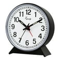 thumbnail image 3 of Equity 14075 Black Analog Wind-Up Alarm Clock, 3 of 6