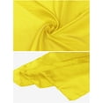 thumbnail image 4 of INSPIRE CHIC Women's Solid Satin Scarves 20" Small Square Neck Scarf Neckerchief Yellow 19.7x19.7''(LxW), 4 of 5