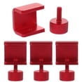 thumbnail image 1 of HONMEET 4Ud Clips Ajustables Para De Impresora 3D En Aleación De Aluminio Rojo, 1 of 8