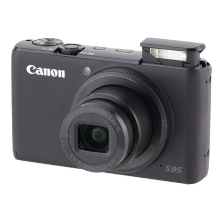 Canon PowerShot S95 10 Megapixel Compact Camera, Black