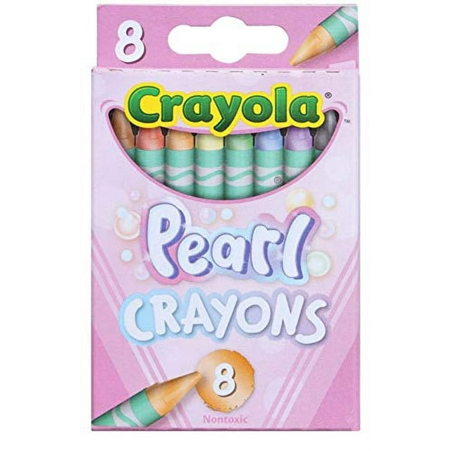 Lápices de colores perla Crayola de 8 unidades