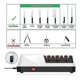 thumbnail image 5 of Electric Knife Sharpener- Knife Sharpeners, 3 Stage Electric Knife Sharpener, 3-Stage, White EU Plu, 5 of 5