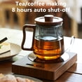 thumbnail image 4 of Hxlamzoo Smart Temperature Control Cup Warmer with Auto Shut-Off | Heating Base for Coffee Mugs & Beverages | ABS Construction | Home Office Travel Essential, 4 of 6