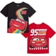 thumbnail image 1 of Camisetas Disney Cars Lightning McQueen para niños de 2 a 7 años, color rojo y negro, 1 of 7
