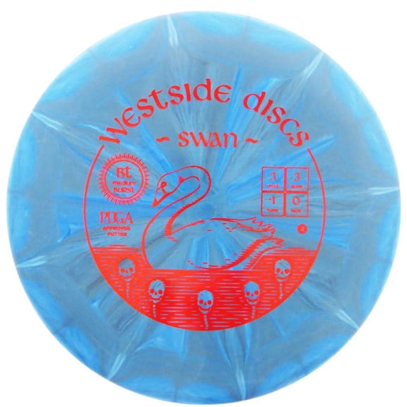 Westside BT Medium Burst Swan 2 Putter Golf Disc [Colors may vary]