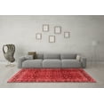 thumbnail image 3 of Ahgly Company Indoor Square Persian Red Traditional Area Rugs, 3' Square, 3 of 4