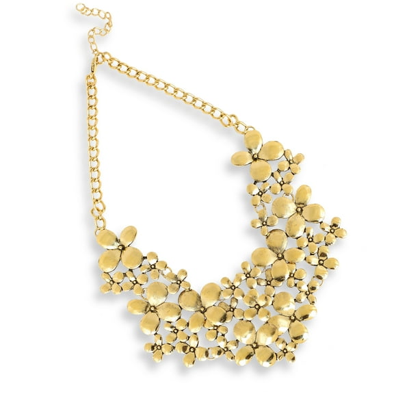 SOHI Gold-Plated Yellow Necklace