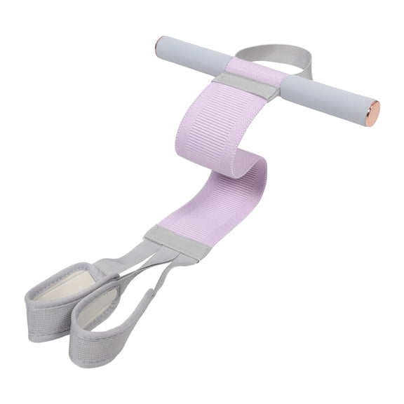 HEATSHAKING Elastic Fitness Resistance Band with Handles for Yoga and Sit Up Exercises